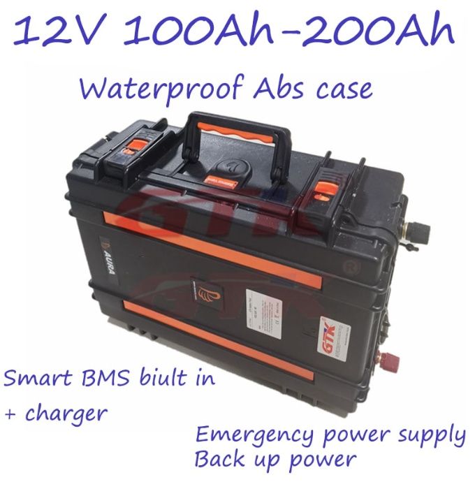 UPS Литиево-йонна батерия, акумулатор 12V 200ah