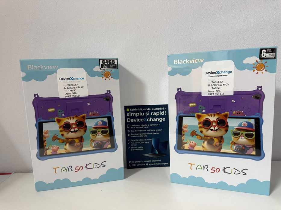 Tableta BlackView 50 Kids Sigilata * Garantie *Buy Back *deviceXchange