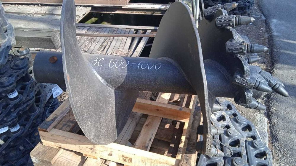 Забурник,бур скальный Ø 600 мм L=1000 мм для гидробура (ямобура).