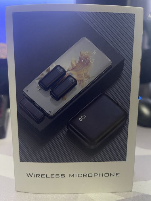 Set microfon lavaliera wireless