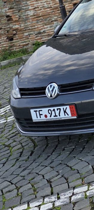 VW Golf 7 TDI E 6,an 2016 ,Nr valabile 17 12 2025