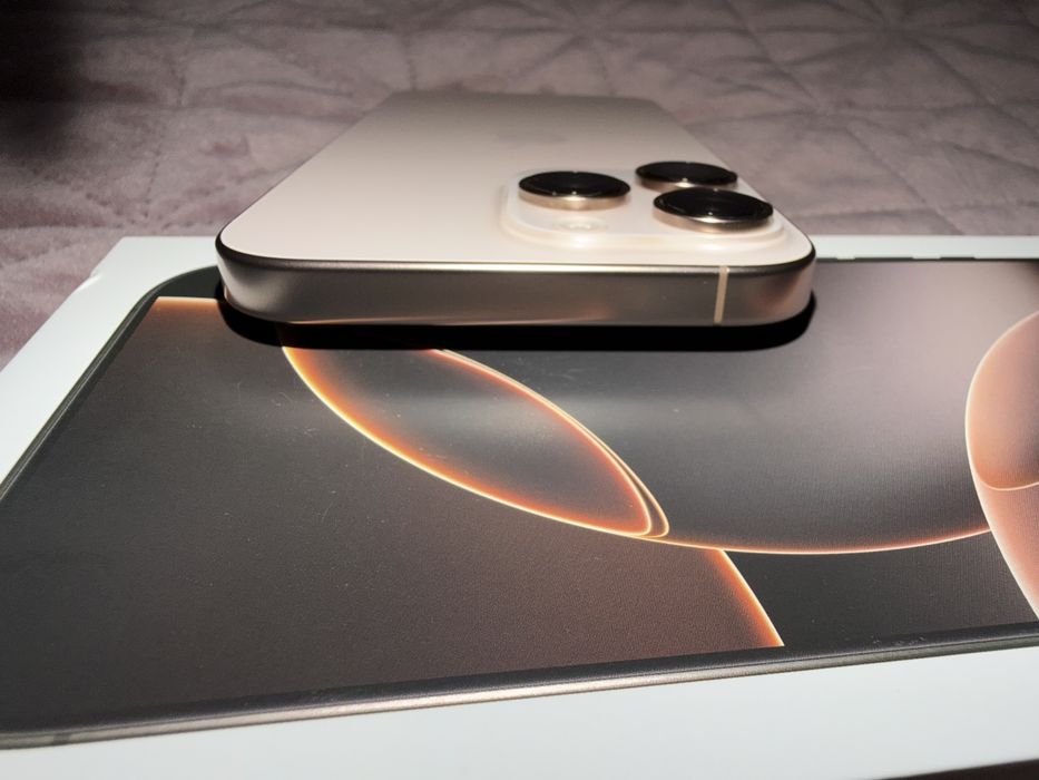 Iphone 16 pro max desert titanium 512gb