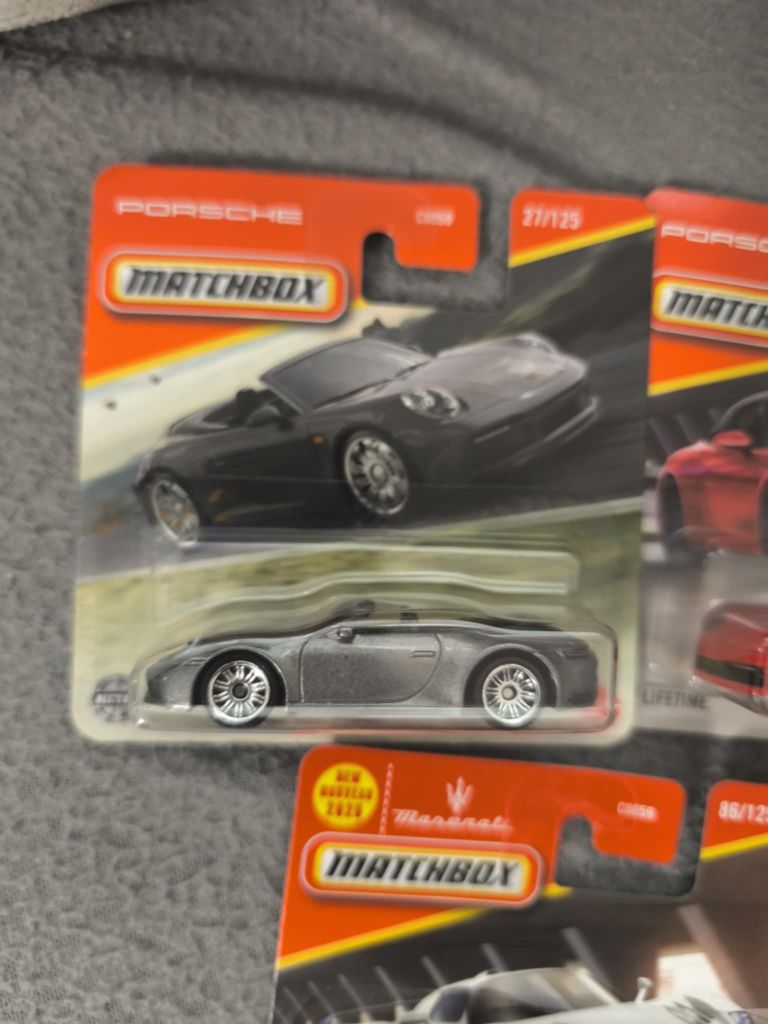 Мачбокс matchbox Maserati Porsche targa cabriolet