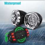 Sistem audio moto/scuter/atv Bluetooth/MP3/FM Radio