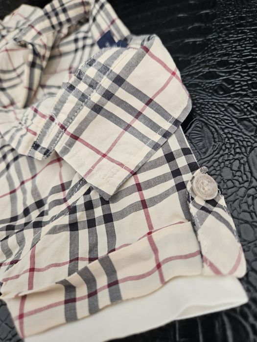 Бебешка риза бърбъри