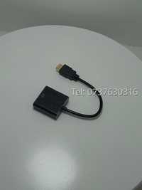 Cablu Adaptor Hdmi  Vga Compatibil Cu Orice Monitor Vechi