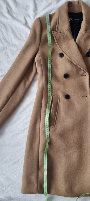 Palton Zara, 50% lână,  XS