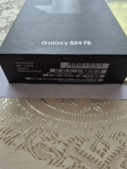 Vand Samsung s24 FE 128 gb,garantie 2 ani!