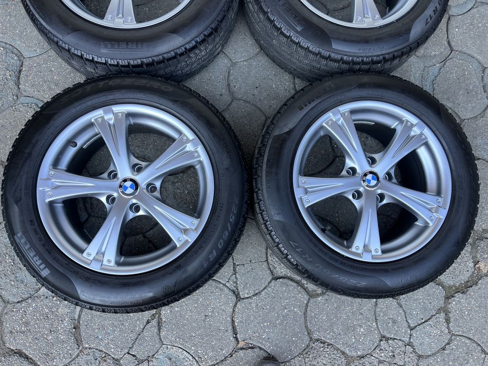 Jante aliaj 5x120mm, anvelope 225/60 R17 BMW X3 F25, E83, X4 F26,