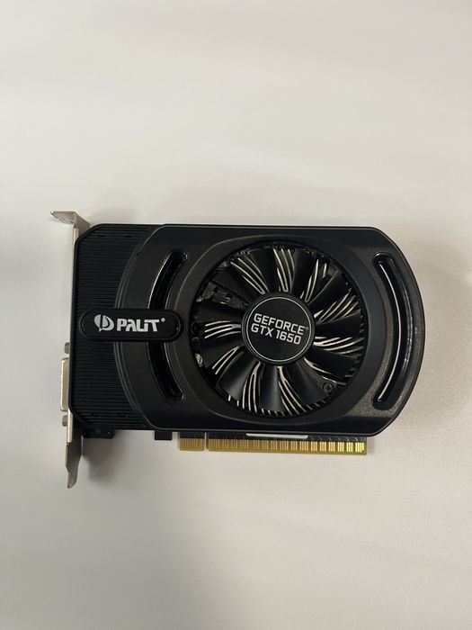 Видеокарта GTX 1650 palit gddr 5