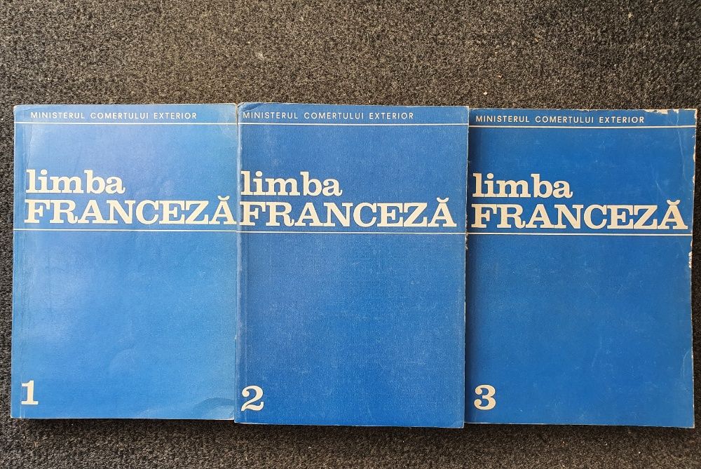 LIMBA FRANCEZA - Ministerul Comertului Exterior - Frincu Nicolae 3 vol