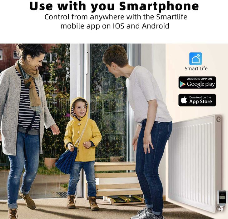 10x AWOW Tuya ZigBee 3.0 Smart  Thermostat  Radiator - PREȚ BOMBA!!!