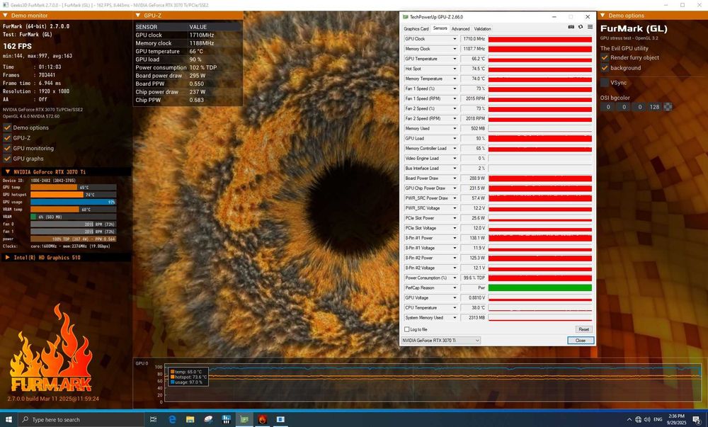 RTX 3070 TI EVGA XC3 Ultra