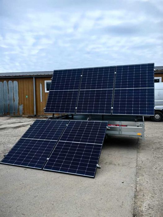 Kit fotovoltaic mobil pe remorca/peridoc – remorca solara
