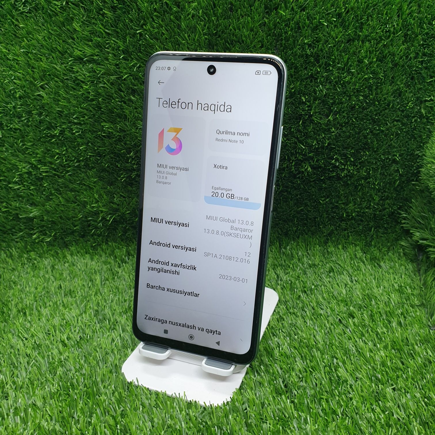 Redmi note 10 5G Srochna sotiladi