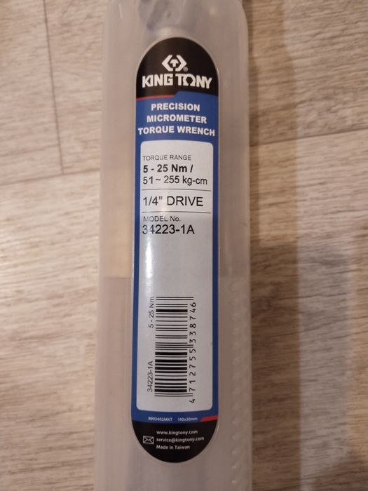 Продам динамометрический ключ King Tony 34223-1A