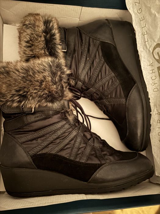 Ghete Geox impermeabile blana naturala