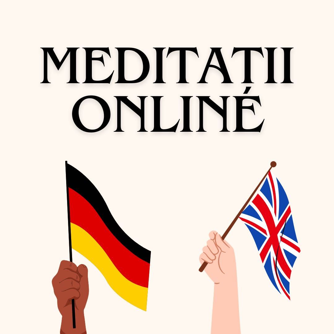 Meditații limba engleză/germană