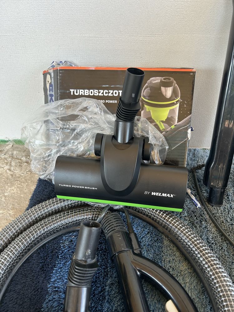 Перяща прахосмукачка Welmax Security clean +  Turbo power brush четка