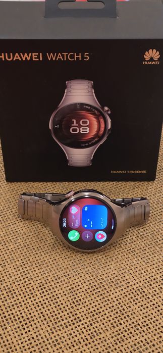 Huawei  Watch 5 Trusense  gold titanium