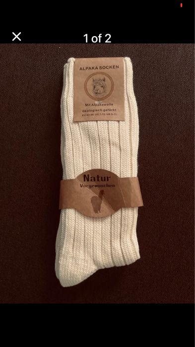 Вълнени чорапи-алпака_43/46