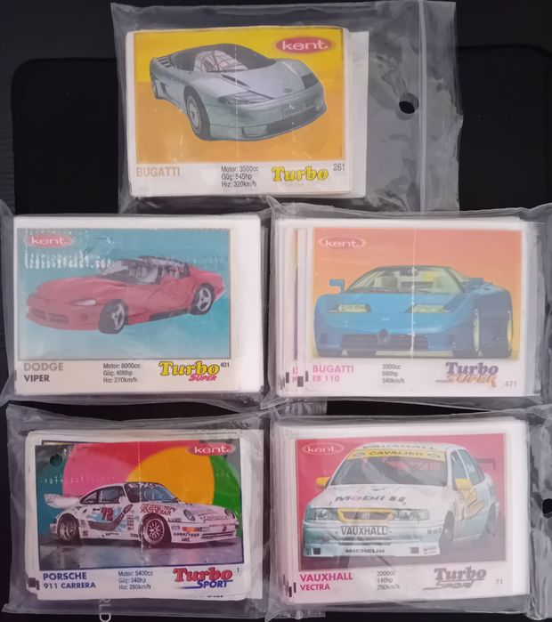 Surprize turbo serii complete si aproape complete anii '90