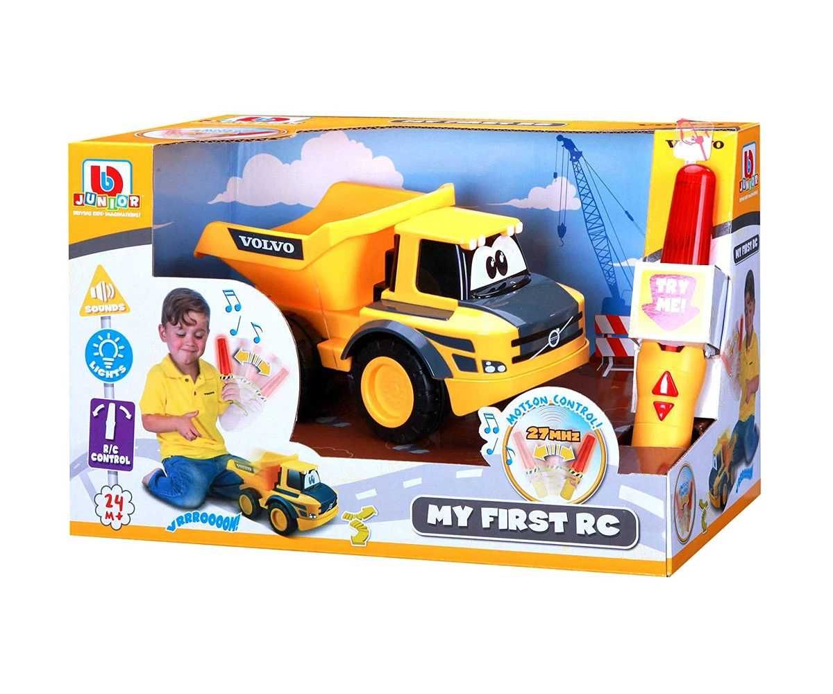 Камион Volvo с дистанционно - Bburago Junior, строителна машина