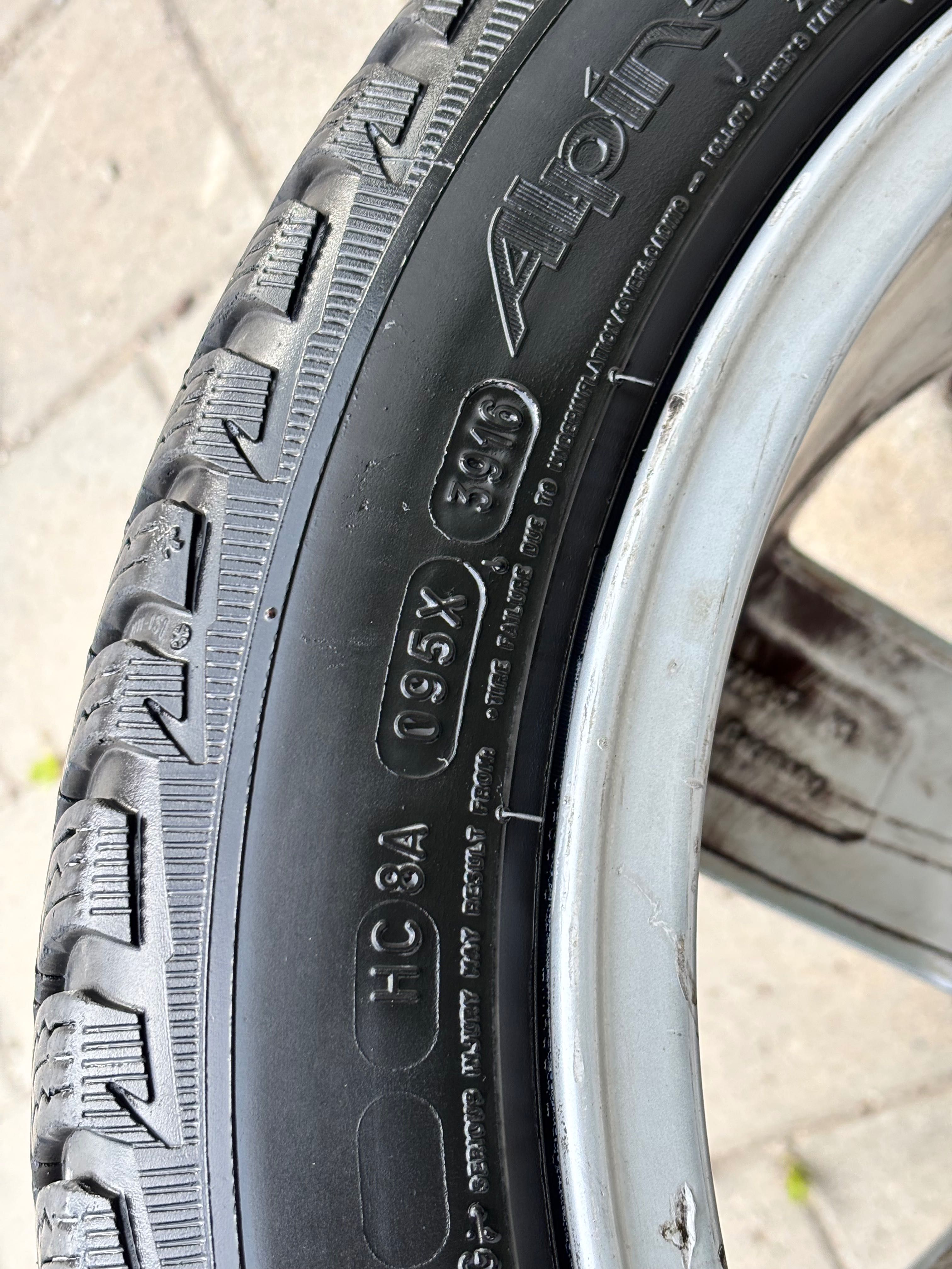 Jante vw golf 6 Borbet michelin alpin 5 225/45R17