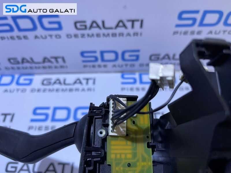 Maneta Manete Semnalizare Stergatoare Faza Lunga Scurta Tempomat Pilot Automat VW Passat B6 Berlina Sedan 2005 - 2010 Cod 3C9953507AT 3C9953513R