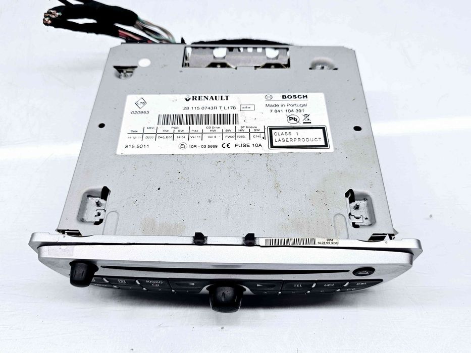 Radio CD Renault Megane 3 (B95) [Fabr 2008-2016] 281150743R