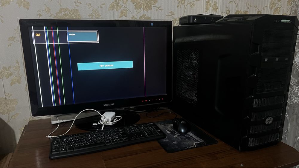 Продам компьютер  2 трбайт с монитором