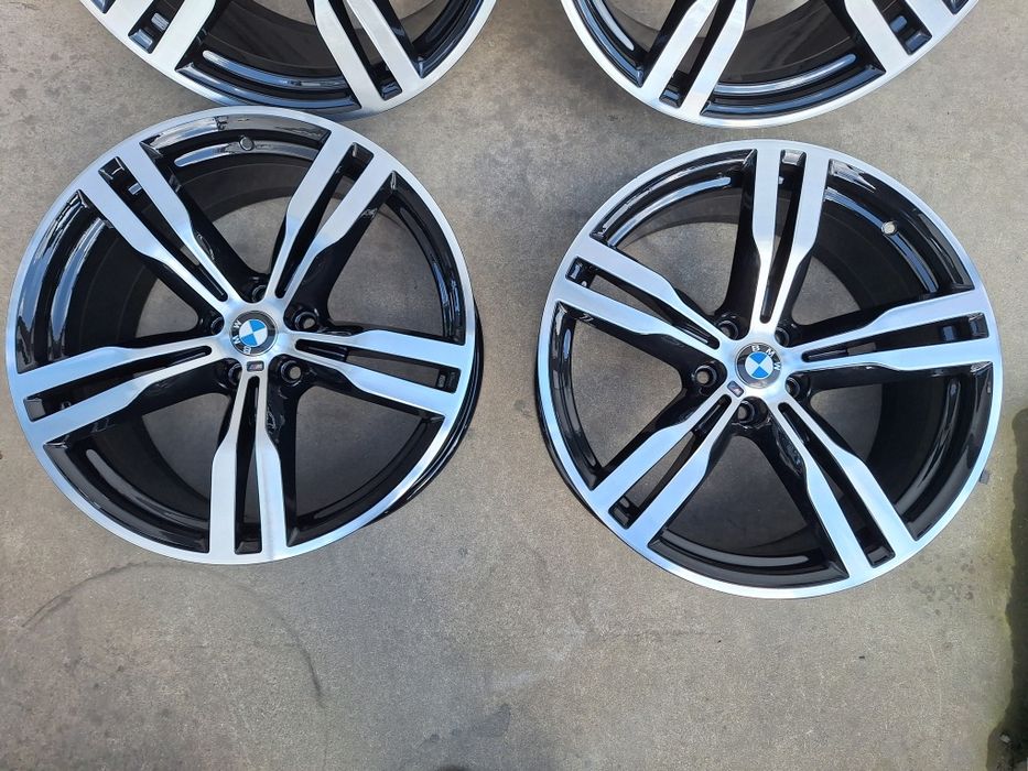 jante BMW seria 7 G11 pe20 originale M paket toate 4 o latime  bicolor