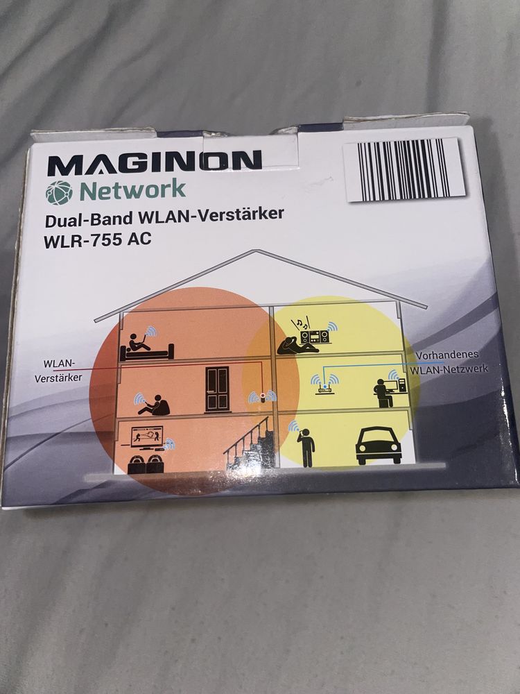 Мрежови WiFi усилвател 733 Mbit/s двубандов