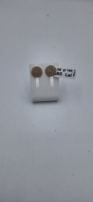 Cercei Aur 14 K 2,09 Gr #43073