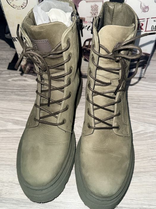 G-Star Боти, естествен набук