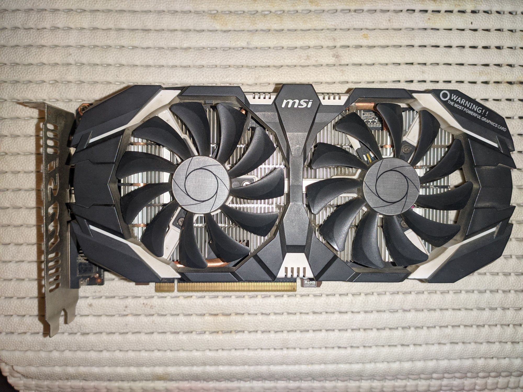 MSI GeForce GTX 1060 3GT OC