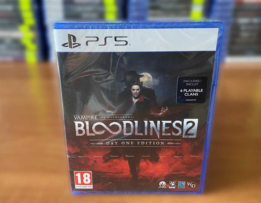 Новый Vampire The Masquerade Bloodlines 2 - Day One Edition PS5