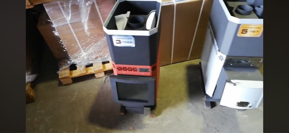 Банная печь на дровах