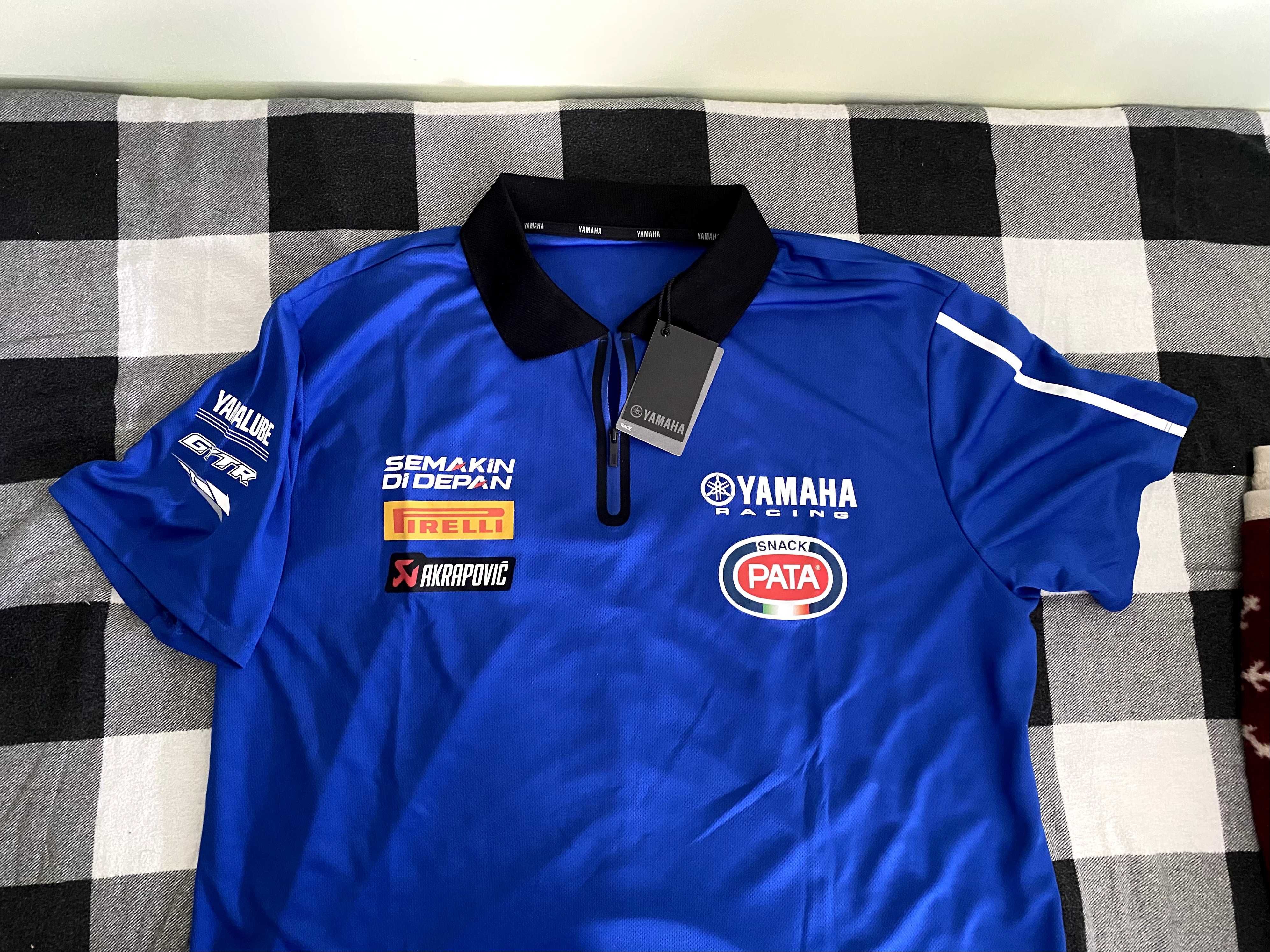 Поло Тениска - Yamaha Super Bike - Polo shirt - XXXL