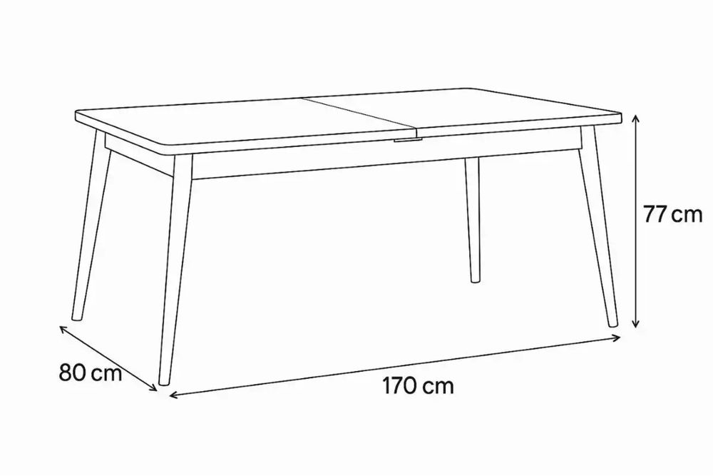 Маса ползвана много малко с подарък 2 стола