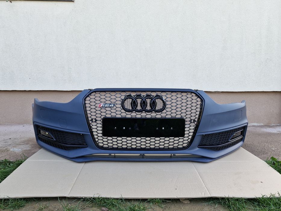 Bara fata Audi A4 B8 S-line facelift cu spalatoare 2012-2015