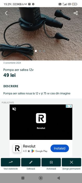 Compresor portabil Bosch Și redresor 6/12v și pompa.aersaltea 12v