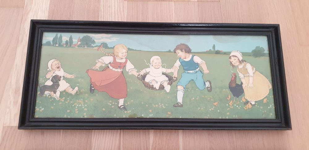 Set pereche tablouri litografii vintage colectie Anglia 1920