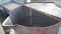 Cazan din inox cu fund dublu