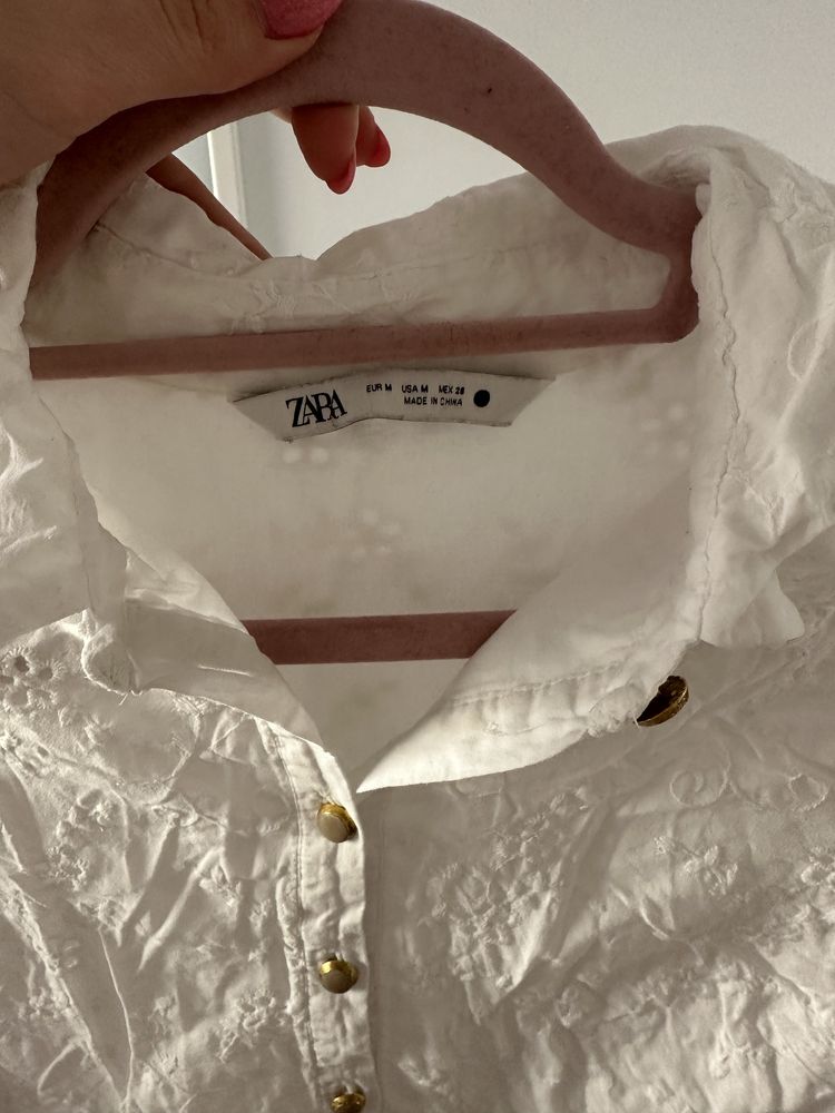 Дамска бяла рокля Zara