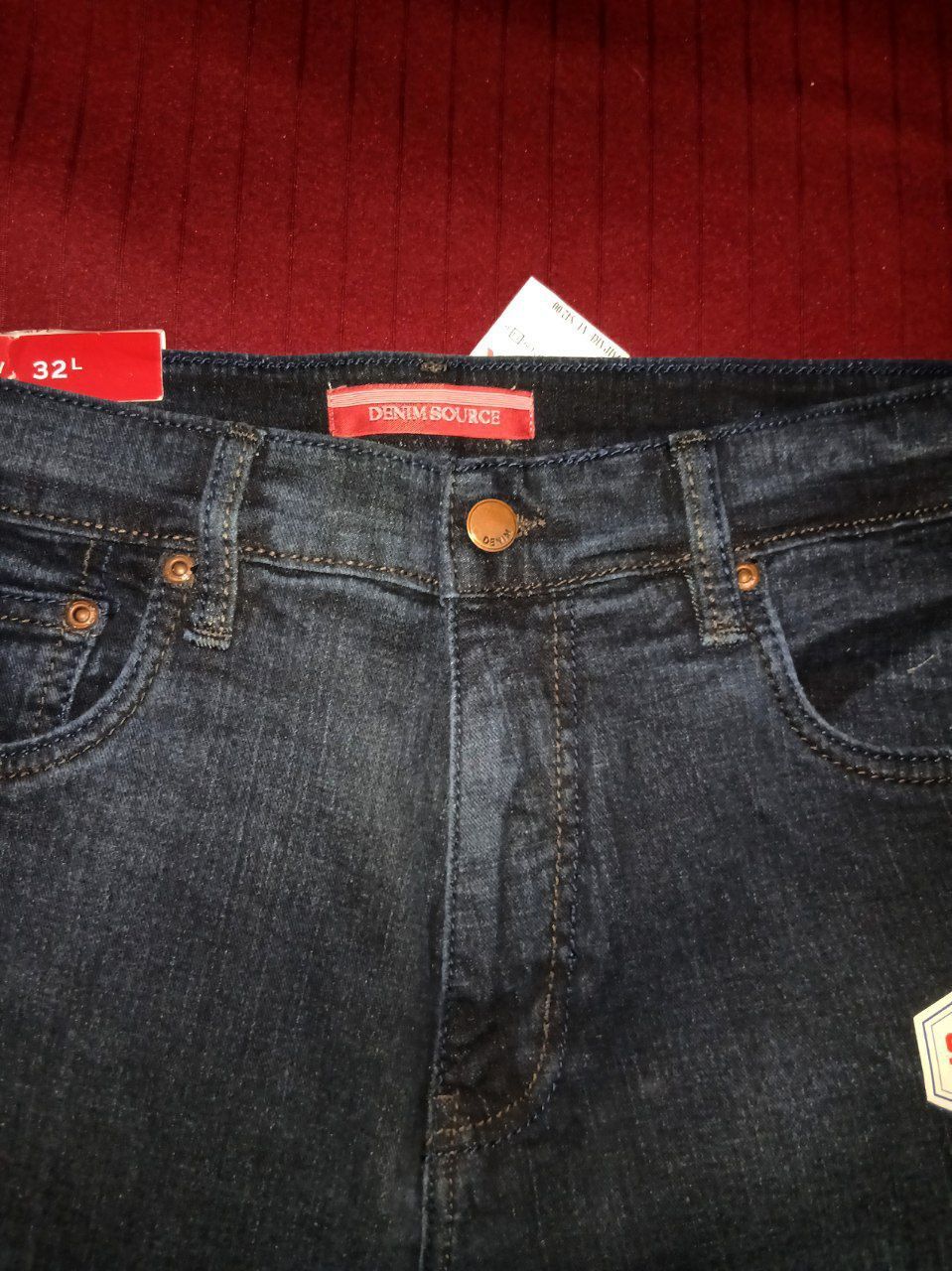 Из США, бренда джинсы Denim Source Stretch