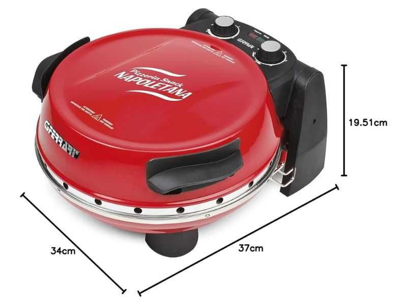 Фурна за Пица G3 Ferrari G10032, 1200 W, Червена