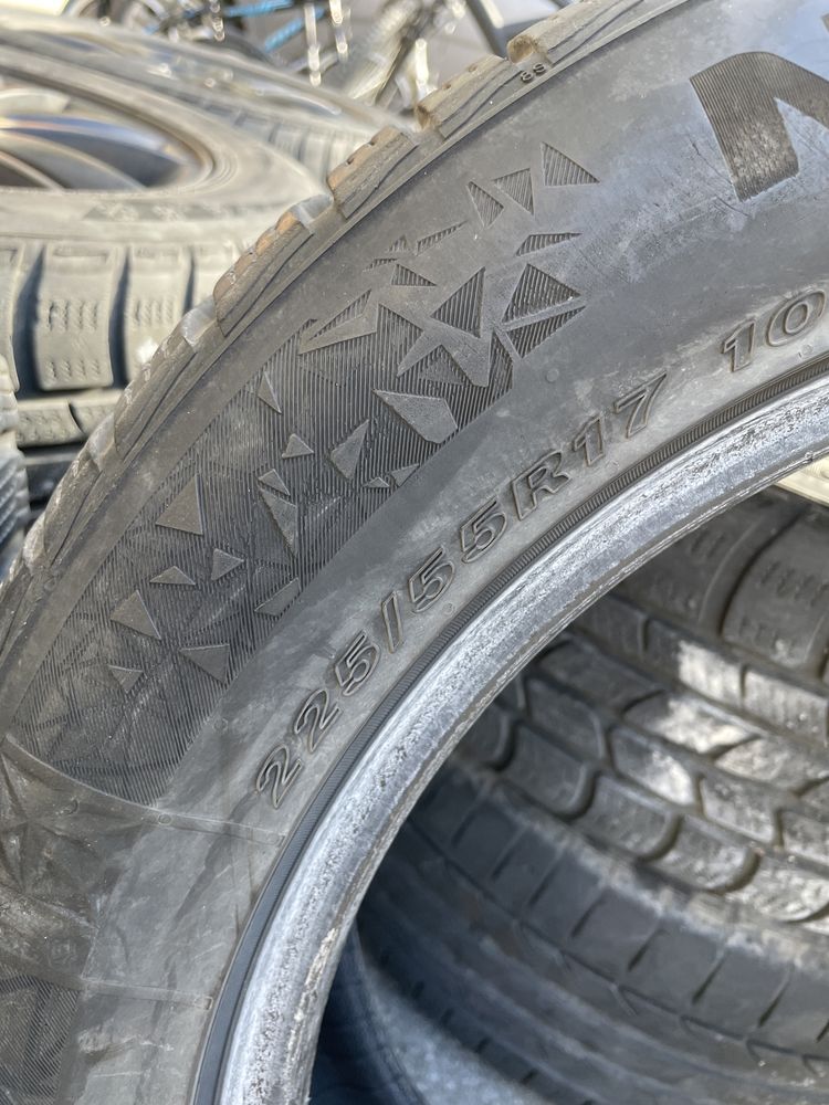 Лети джанти R 17 / 5 x 108 - 60.1 централен отвор/ със зимни гуми 6 бр