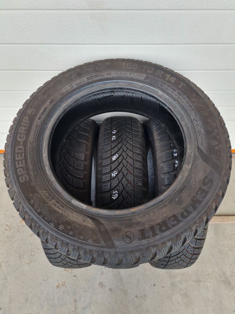 Зимни гуми 4 броя SEMPERIT SpeedGrip5 165 70 R14 дот 3423