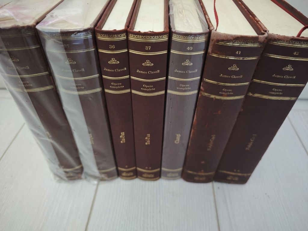 Colecția Opere Complete, James Clavell,Adevărul Lux, 7 vol